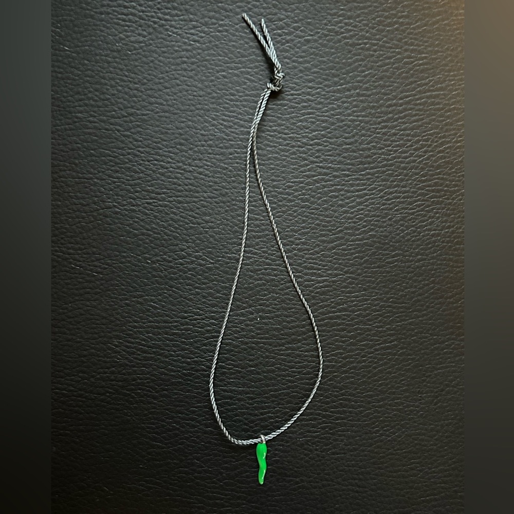 Cornicello- a horn that brings luck, hang this from your car view mirror!